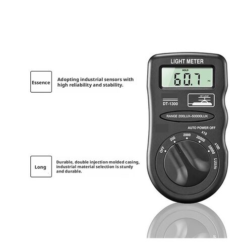 CEM DT-1300 Portable Digital Light Meter Illuminometer Photometer in Saudi Arabia