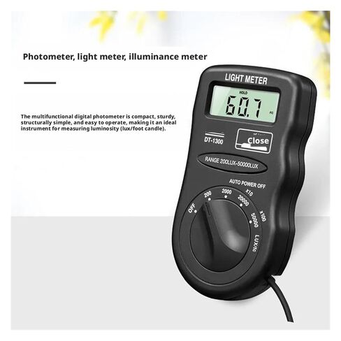 CEM DT-1300 Portable Digital Light Meter Illuminometer Photometer in Kuwait