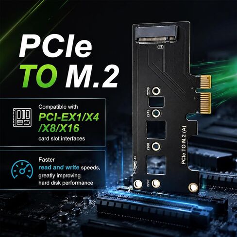 PCIE to M.2 NVMe Adapter Card Fit for Pi Compute Module 4 Hard Disk Module in Saudi Arabia