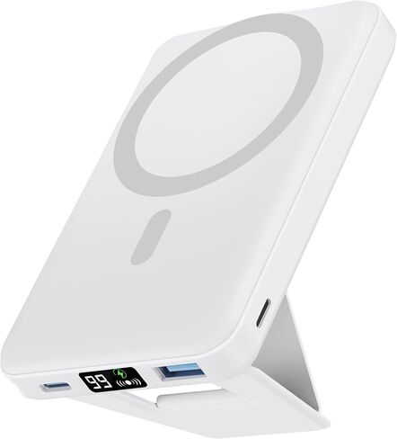 podoru for MagSafe Power Bank, 10000 mAh Foldable Magnetic Portable Charger in Saudi Arabia