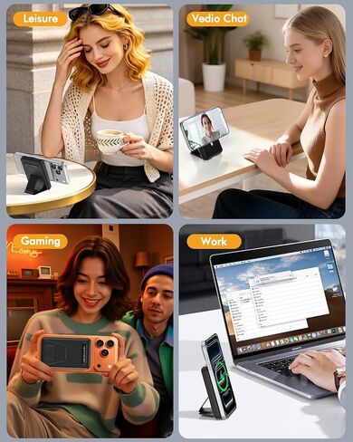 podoru for MagSafe Power Bank, 10000 mAh Foldable Magnetic Portable Charger in Saudi Arabia