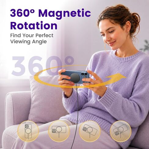 MagSafe 25W Wireless Charger for Apple Magnetic Fast Charging Pad in Saudi Arabia