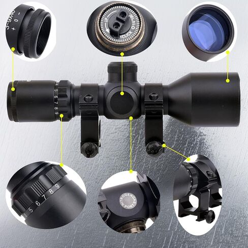 3-9x40 Compact Rifle Scope with Crosshair Reticle, Quick Aiming, Fog and Rain Proof in Saudi Arabia