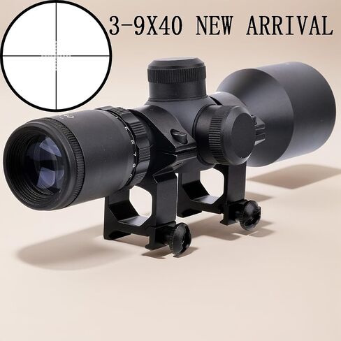 3-9x40 Compact Rifle Scope with Crosshair Reticle, Quick Aiming, Fog and Rain Proof in Saudi Arabia