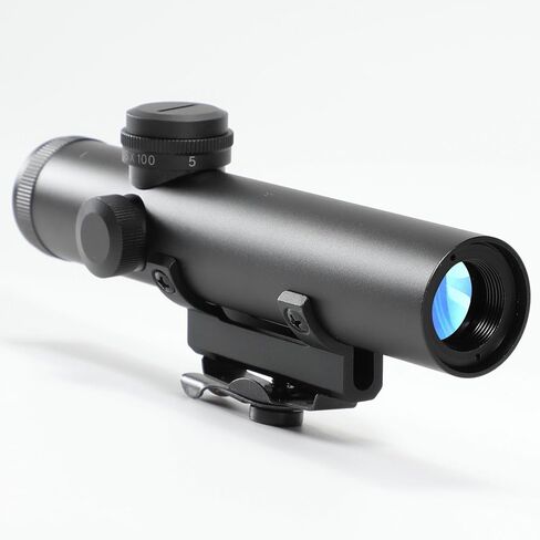 Rifle Scope 4x20, Carry Handle Rifle Scope, Mil Dot Reticle and BDC Turret, Peep Sight Mount, Retro A2 Style in Saudi Arabia