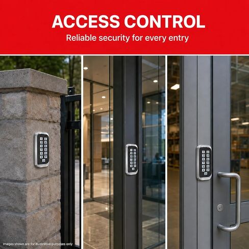 ASE Outdoor RFID Keypad Access Control in Saudi Arabia