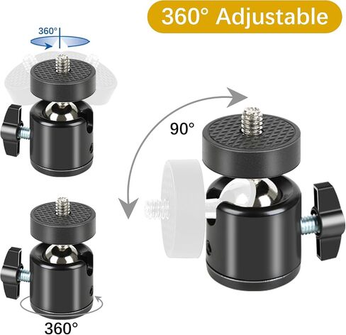 5 Pack Trail Camera Mount, 360 Swivel Adjustable Durable Steel Construction Camera Tree Mount Screw in Holder for Hunting, Excellent Material and Easy to Install in Kuwait
