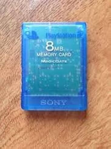 Playstation 2 Memory Card 8mb - Blue (Renewed) in Saudi Arabia