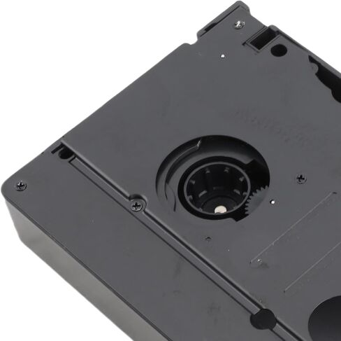 Little VHS Tape to Larger VHS TapeCamcorder Cassette Adapter Box for to VHSC Converter Effortless Playback and Recording One Key Control Ideal for Video Enthusiasts and Archive in Saudi Arabia