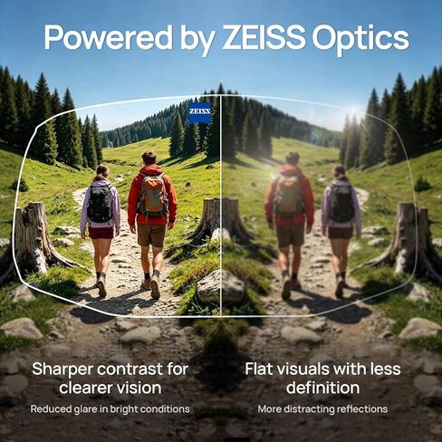 نظارات الكاميرا الرياضية Ranger AI مع عدسة ZEISS (أسود) + عدسة ZEISS (أزرق) in Saudi Arabia