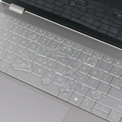 غلاف لوحة المفاتيح متوافق مع كمبيوتر محمول HP OmniBook Ultra 2026 مقاس 14 بوصة 14/14t-kd 14-kg وHP OmniBook X/X Flip Laptop 14/14t-ka 14/14t-kb 14/14z-kc (ليس لسلسلة 14-fk/fm/fe 16-ar/cb/cc) شفاف in Saudi Arabia