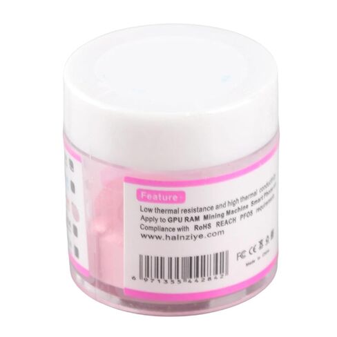 معجون حراري لوحدة المعالجة المركزية شحم السيليكون HY204 4.0W MK Pink Compound for in Saudi Arabia
