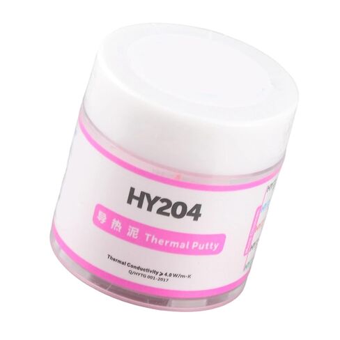 معجون حراري لوحدة المعالجة المركزية شحم السيليكون HY204 4.0W MK Pink Compound for in Saudi Arabia