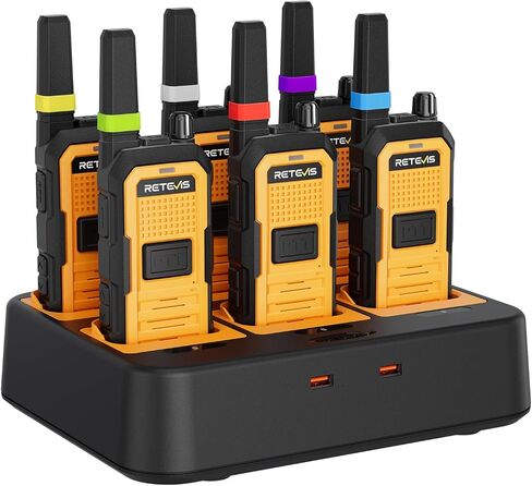 Retevis RB48A Industrial IP67 Waterproof Walkie Talkies Long Range, 6 Pack in Saudi Arabia