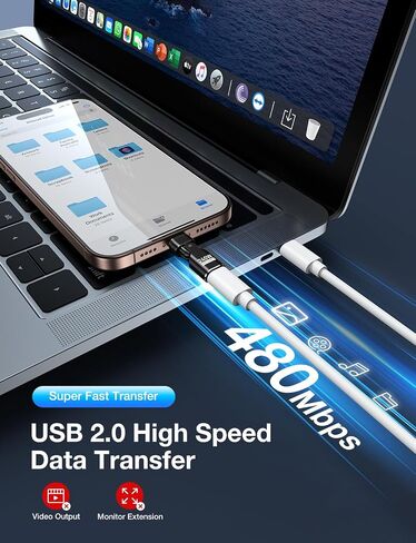 AUFU 240W 16PIN USB-C محول مغناطيسي 2-حزمة in Saudi Arabia