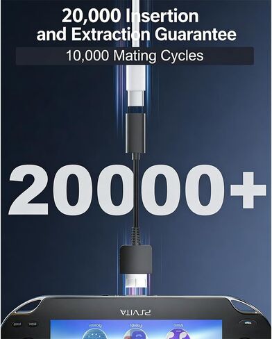 USB C Female Charging Adapter for PS Vita 1000, Plug and Play in Saudi Arabia