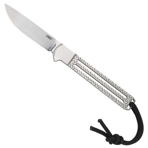 CRKT Testy Outdoor Fixed Blade Knife with Sheath, Gray, 7524 in Saudi Arabia