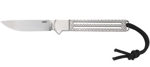 CRKT Testy Outdoor Fixed Blade Knife with Sheath, Gray, 7524 in Saudi Arabia