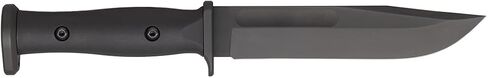 KA-BAR Slabby Fixed Blade Knife 6.86" Clip Point 1095 Cro-Van Black Blade Glass Reinforced Nylon (GRN) Handle Black in Saudi Arabia