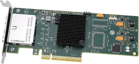 GOTOTOP 6Gb S External PCIe Controller Card, PCIe 8 Port Controller Card with 2.0 X8 and 2 X SFF 8088, 6Gb S SAS HBA IT Mode for VMware Servers in Saudi Arabia