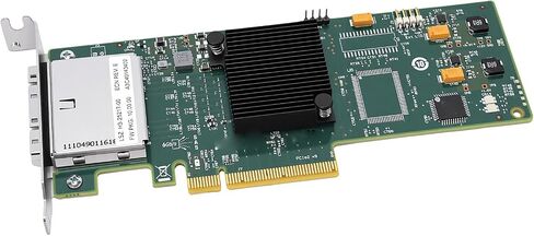 GOTOTOP 6Gb S External PCIe Controller Card, PCIe 8 Port Controller Card with 2.0 X8 and 2 X SFF 8088, 6Gb S SAS HBA IT Mode for VMware Servers in Saudi Arabia