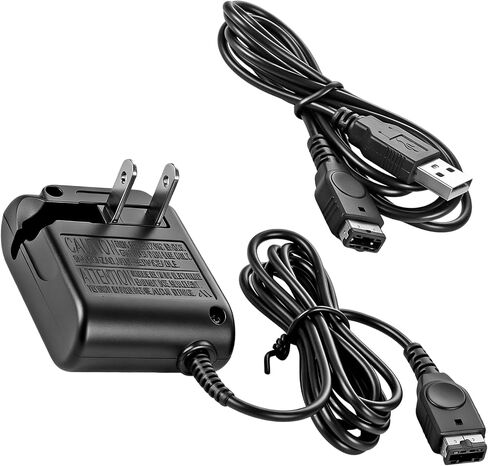 Charger for Gameboy Advance SP, AC Wall Adapter for Nintendo DS Console, USB Charging Cable for GBA SP Wall Travel Cord for Gaming Accessories in Saudi Arabia
