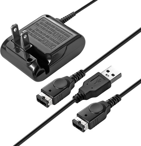 Charger for Gameboy Advance SP, AC Wall Adapter for Nintendo DS Console, USB Charging Cable for GBA SP Wall Travel Cord for Gaming Accessories in Saudi Arabia
