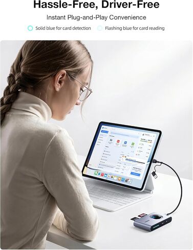 llano CFexpress Type A/SD 4.0 Card Reader, USB 3.1 Gen 2 (10Gbps) 2 in 1 in Saudi Arabia