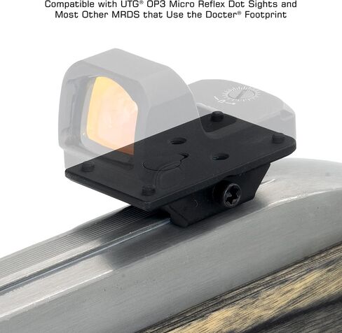 UTG Super Slim RDM20 Dovetail Mount, Low Profile, Black in Saudi Arabia