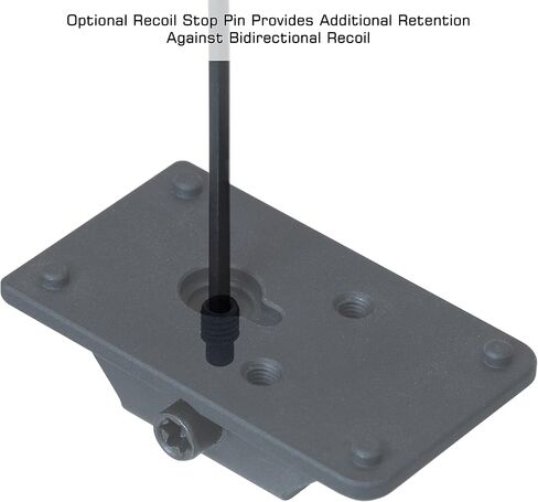 UTG Super Slim RDM20 Dovetail Mount, Low Profile, Black in Saudi Arabia