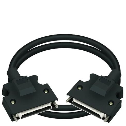 SCSI-50Pfor ASD-A2 AB Series Servo Driver CN1 Terminal Board Block ASD-BM-50A Cable SCSI50 5m 3m SCSI50P(SCSI50 1m Cable) in Saudi Arabia