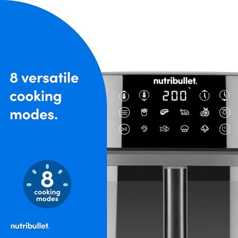 nutribullet CrispLite™ Vision Air Fryer, 8-Qt. PFAS-Free Ceramic in Saudi Arabia