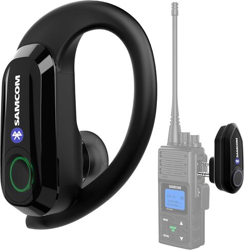 SAMCOM X7 Bluetooth Earpiece Only for FPCN30A FPCN10A Walkie Talkie, 1 Pack in Saudi Arabia