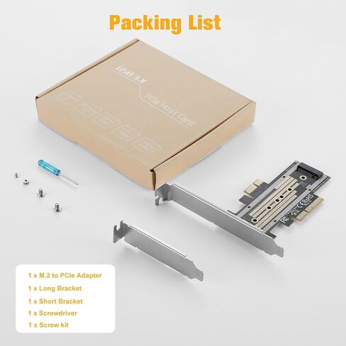 M.2 NVMe SSD to PCIe X16/X8/X4/X1 Adapter Card, PCIe to M.2 in Saudi Arabia