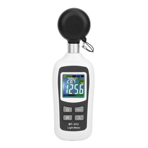 Digital Light Meter with Temperature Measurement, Portable Illuminometer 0–20000 Lux in Saudi Arabia