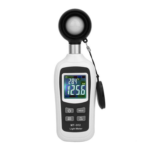 Digital Light Meter with Temperature Measurement, Portable Illuminometer 0–20000 Lux in Saudi Arabia
