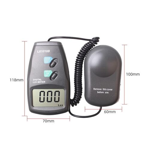 Handheld Digital illuminance Meter LX-1010B: Portable with Digital Display in Saudi Arabia
