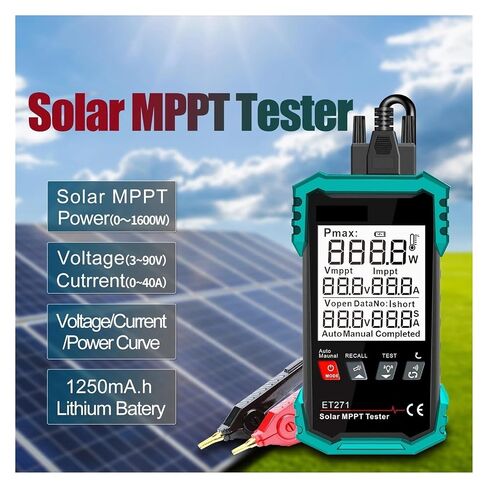1600W Solar Panel Tester with LCD Display for Photovoltaic Modules in Saudi Arabia