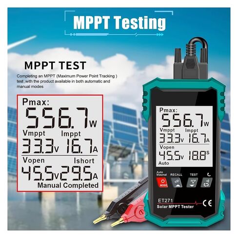 1600W Solar Panel Tester with LCD Display for Photovoltaic Modules in Saudi Arabia