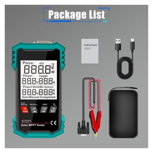 1600W Solar Panel Tester with LCD Display for Photovoltaic Modules in Saudi Arabia
