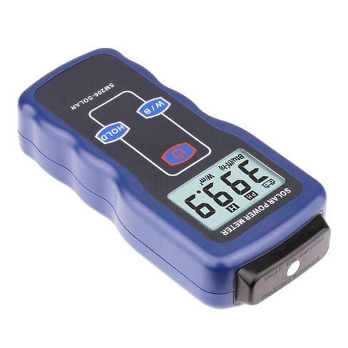 Solar Power Meter Light Intensity Tester for Solar Radiation and Glass in Saudi Arabia