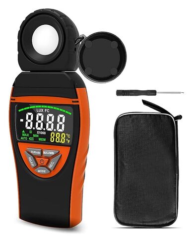 BT-8801A Digital Lux Meter 1–400,000 Lux Portable Light Intensity Tester in Saudi Arabia