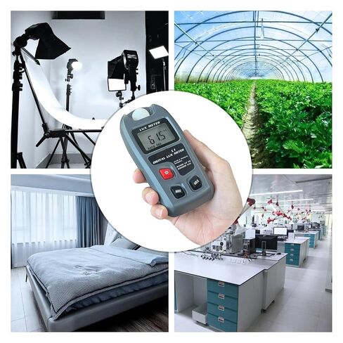 L1 Digital Lux Meter 200000 Lux Light Meter FC/Lux High Accuracy LCD Tester in Saudi Arabia