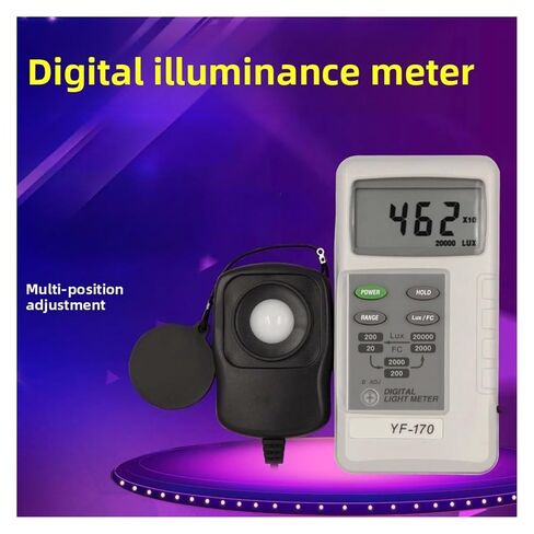 Illuminometer High Precision Light Meter Illuminance Tester Photometer in Saudi Arabia