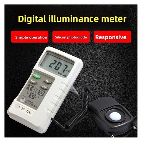 Illuminometer High Precision Light Meter Illuminance Tester Photometer in Saudi Arabia