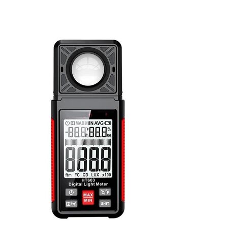 Digital Lux Meter 200,000 Lux Light Meter with FC/Lux Conversion in Saudi Arabia