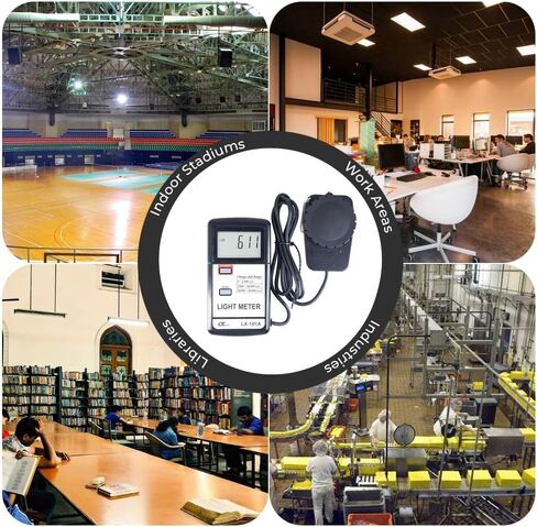 Digital Lux Meter (Range: 50,000 Lux) for Auditoriums, Theatres, Stadiums, Amphitheatre, OT Rooms Alongwith Factory Calibration Certificate Model: LX-101A in Saudi Arabia