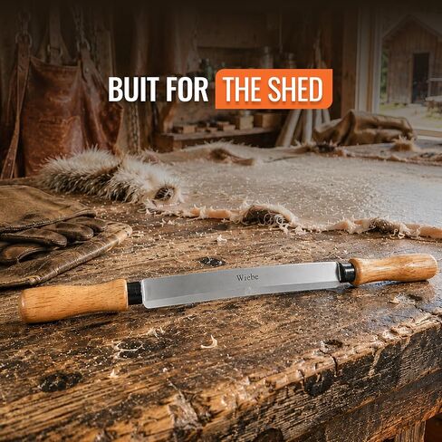Wiebe Small Game Wood Handled Fleshing Knife in Saudi Arabia