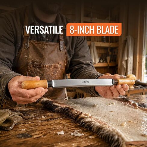 Wiebe Small Game Wood Handled Fleshing Knife in Saudi Arabia