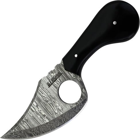 STRONK Skinning Knife 4 inch Fixed Blade - Hunting Camping Bushcraft Professional Grade Steel Skinner in Saudi Arabia